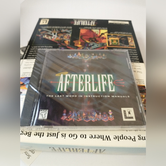 (Game Sealed!) Afterlife Big Box PC Game, CIB - Picture 3 of 13